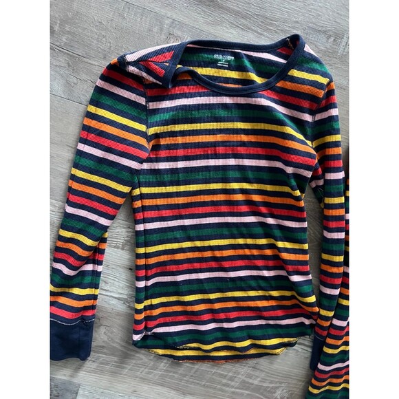 Like New Old Navy Pajama Set Matching Thermal Pajamas size S Women Stretchy Xmas - Picture 6 of 7